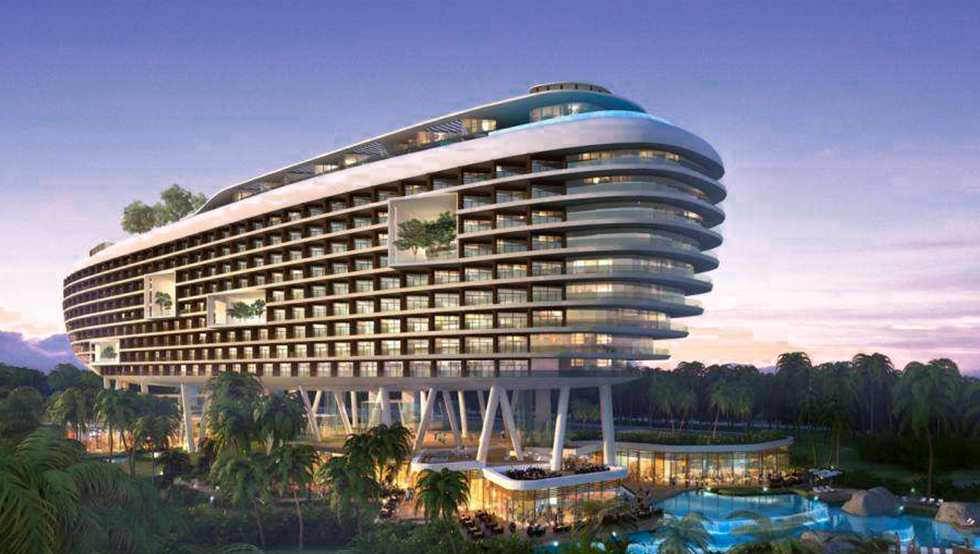 海棠灣仁恒皇冠假日酒店